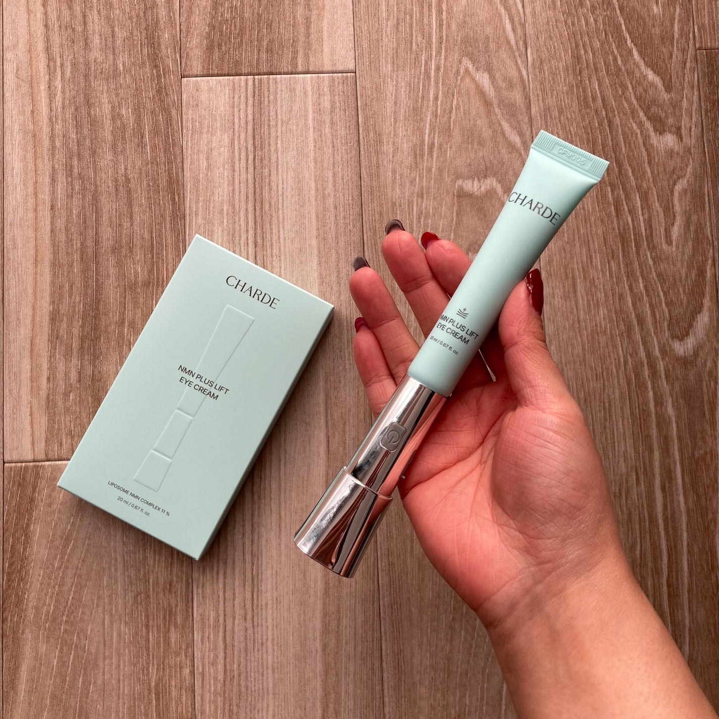 NMNプラスリフトアイクリーム/CHARDE/アイケア・アイクリームを使ったクチコミ(2枚目)