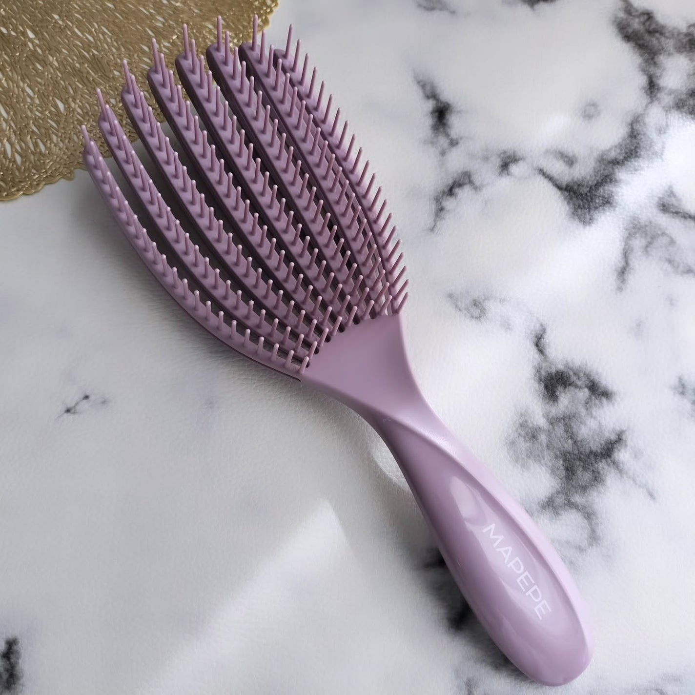 フィンガーフレックスブラシ/マペペ/ヘアブラシを使ったクチコミ(2枚目)