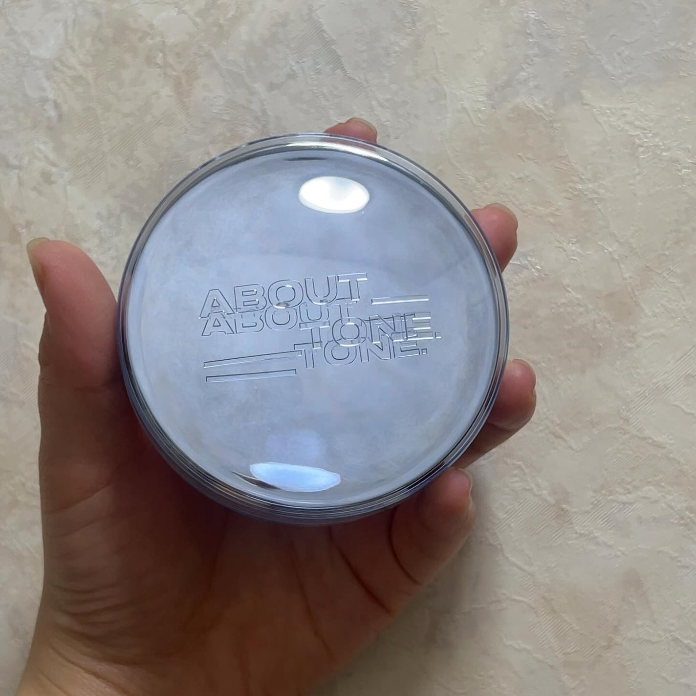 ウォーターレイヤーフィットクッション /ABOUT TONE/クッションファンデーションを使ったクチコミ(1枚目)