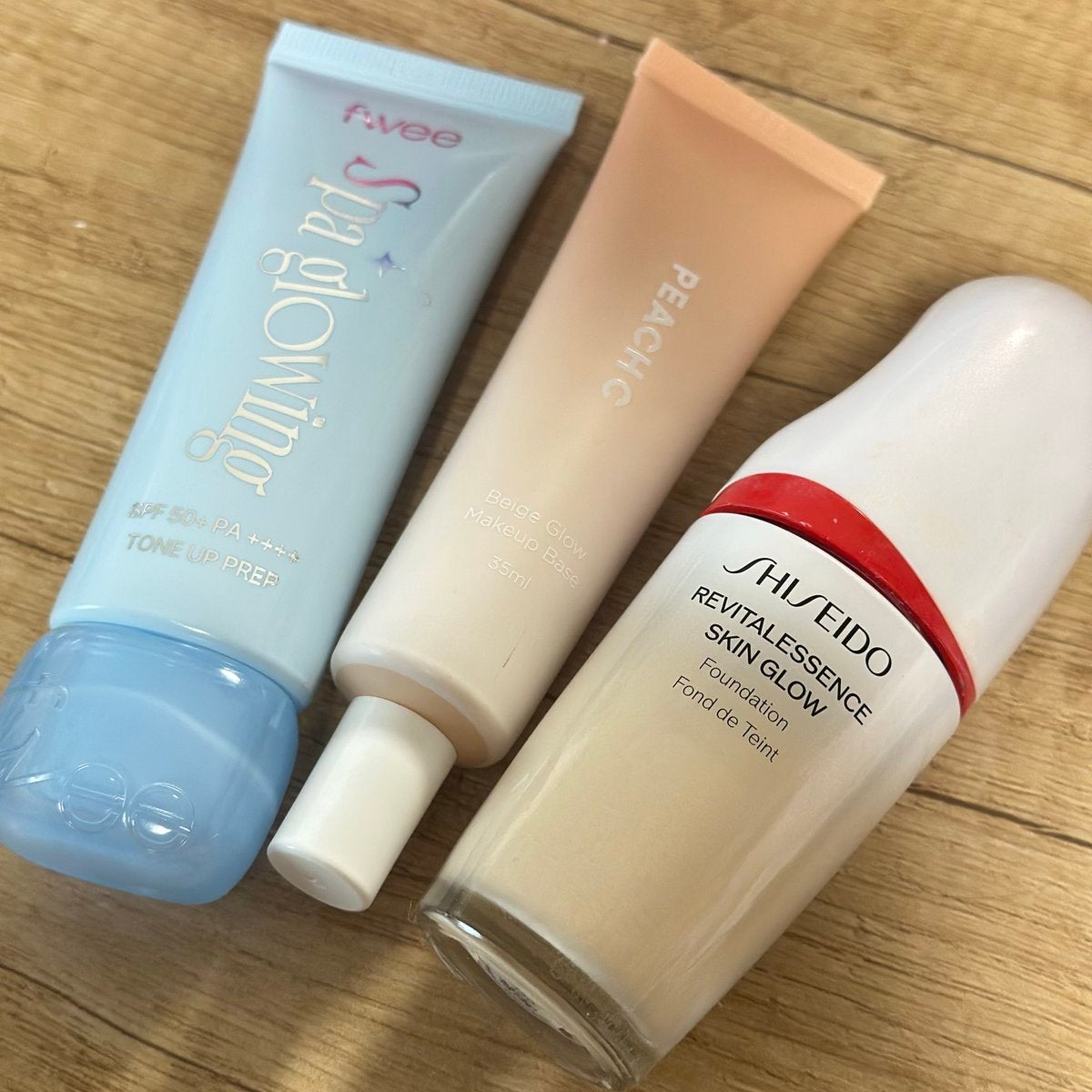 スパグロウUVトーンアップベース/fwee/化粧下地を使ったクチコミ（1枚目）