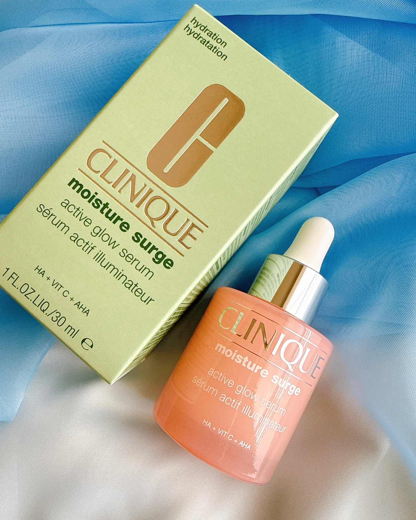 モイスチャー サージ グロウ リファイン セラム(美容液)/CLINIQUE/美容液を使ったクチコミ(4枚目)