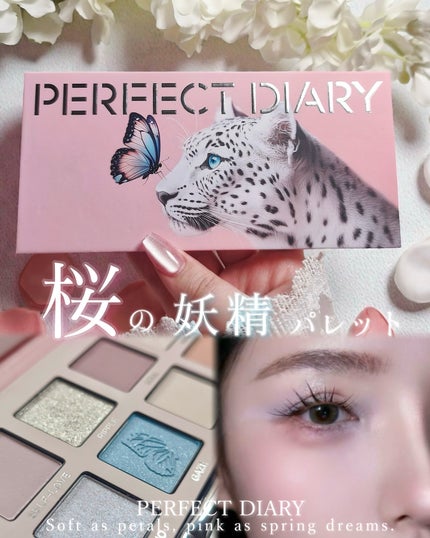 エクスプローラ12色 動物アイシャドウパレット/PERFECT DIARY/アイシャドウパレットを使ったクチコミ(1枚目)