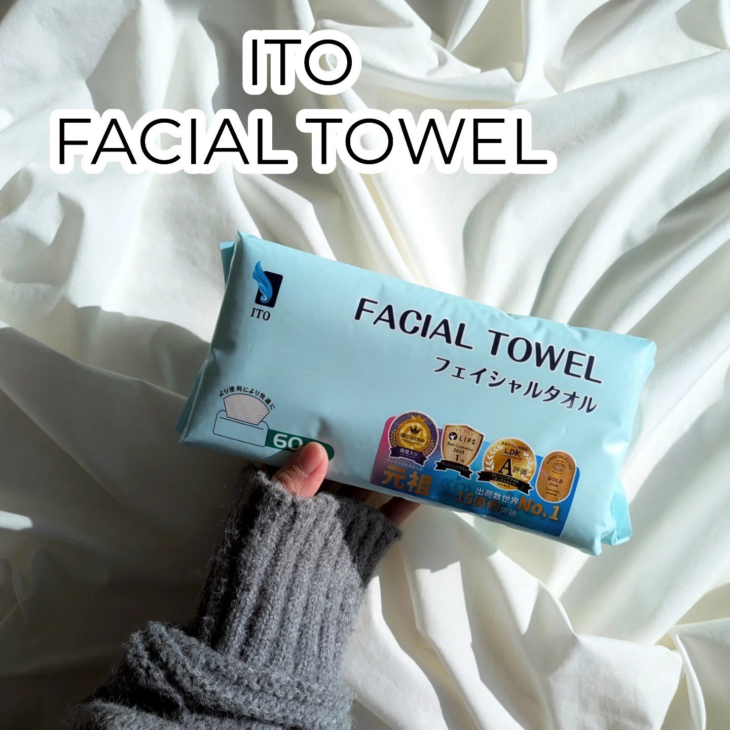 ITOフェイシャルタオル/ITO/クレンジングタオルを使ったクチコミ（1枚目）