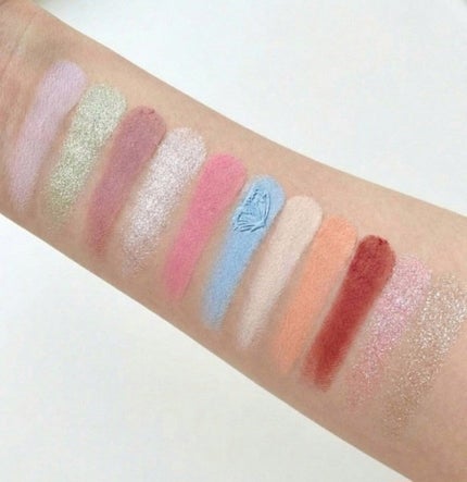 エクスプローラ12色 動物アイシャドウパレット/PERFECT DIARY/アイシャドウパレットを使ったクチコミ(3枚目)