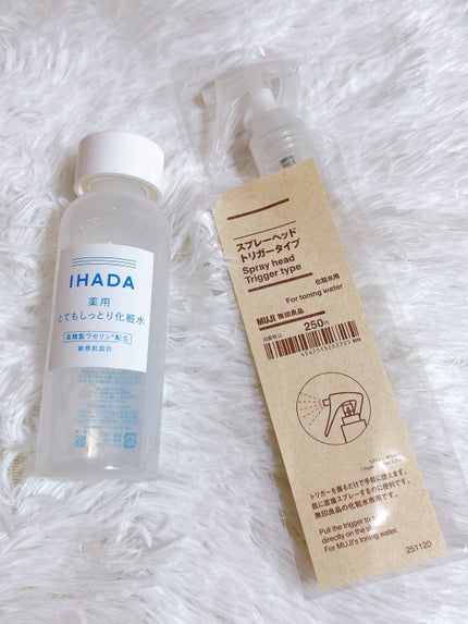 スプレーヘッド・トリガータイプ 化粧水用/無印良品/その他化粧小物を使ったクチコミ(1枚目)
