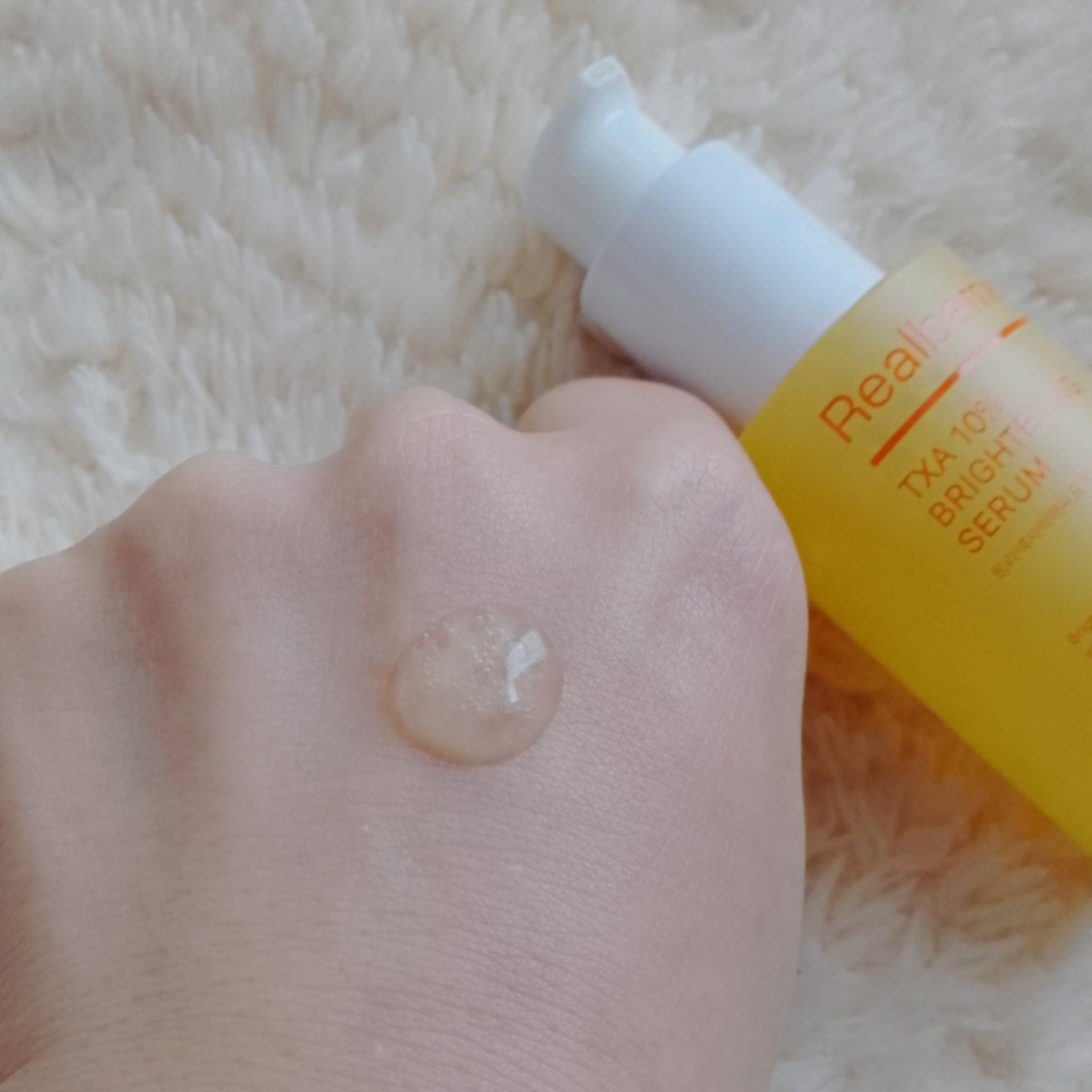 トラネキサム酸10％ブライトニングセラム/Real Barrier/美容液を使ったクチコミ（3枚目）