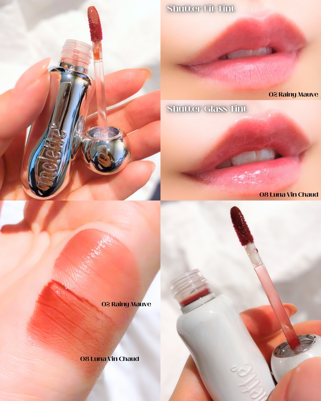 シャッターフィットティント/molette/リップティントを使ったクチコミ（3枚目）