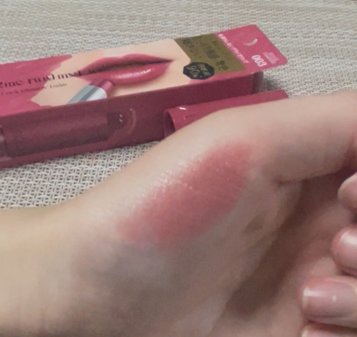 ハグマイリップ カラーロックプランピーバーム/up2me/口紅を使ったクチコミ(1枚目)