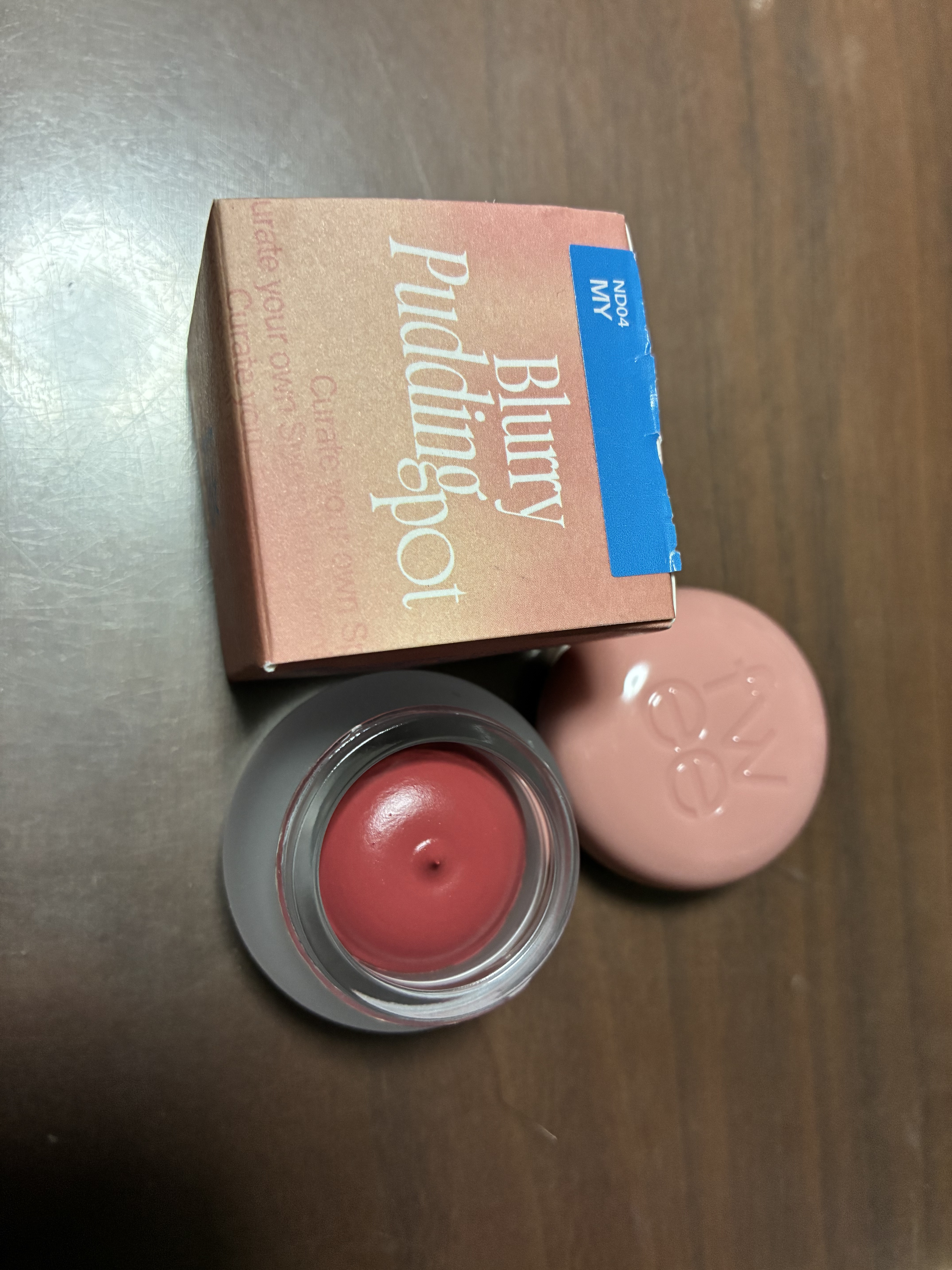 リップアンドチーク ブラーリープリンポット/fwee/口紅を使ったクチコミ（1枚目）