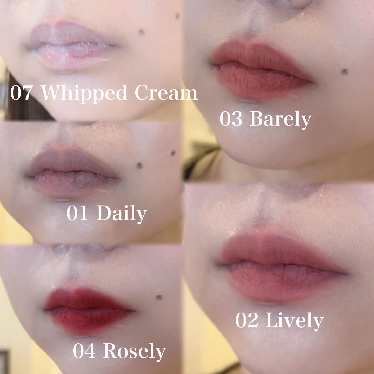 ブラーティント/A.chi/リップティントを使ったクチコミ（2枚目）