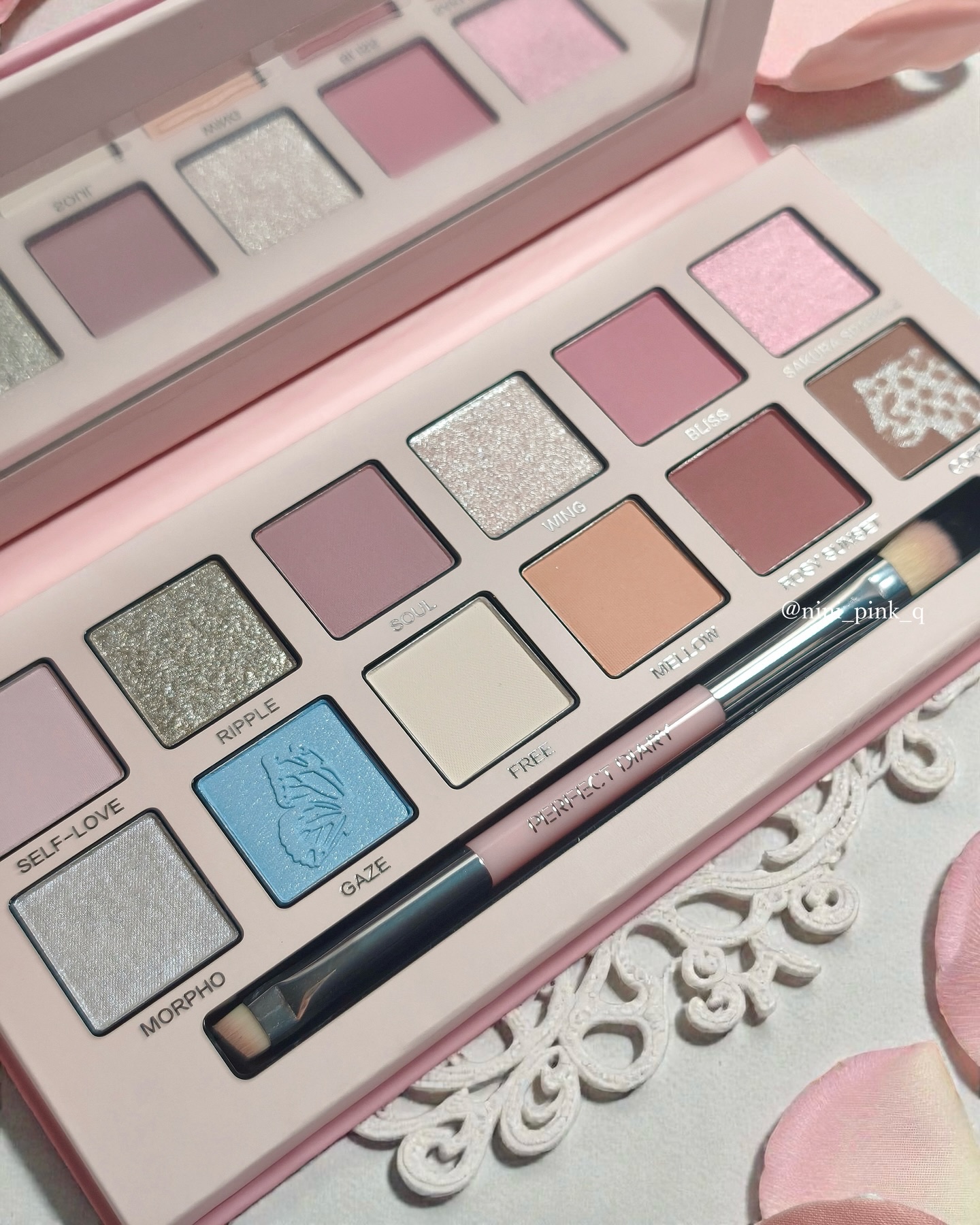 エクスプローラ12色 動物アイシャドウパレット/PERFECT DIARY/アイシャドウパレットを使ったクチコミ（3枚目）