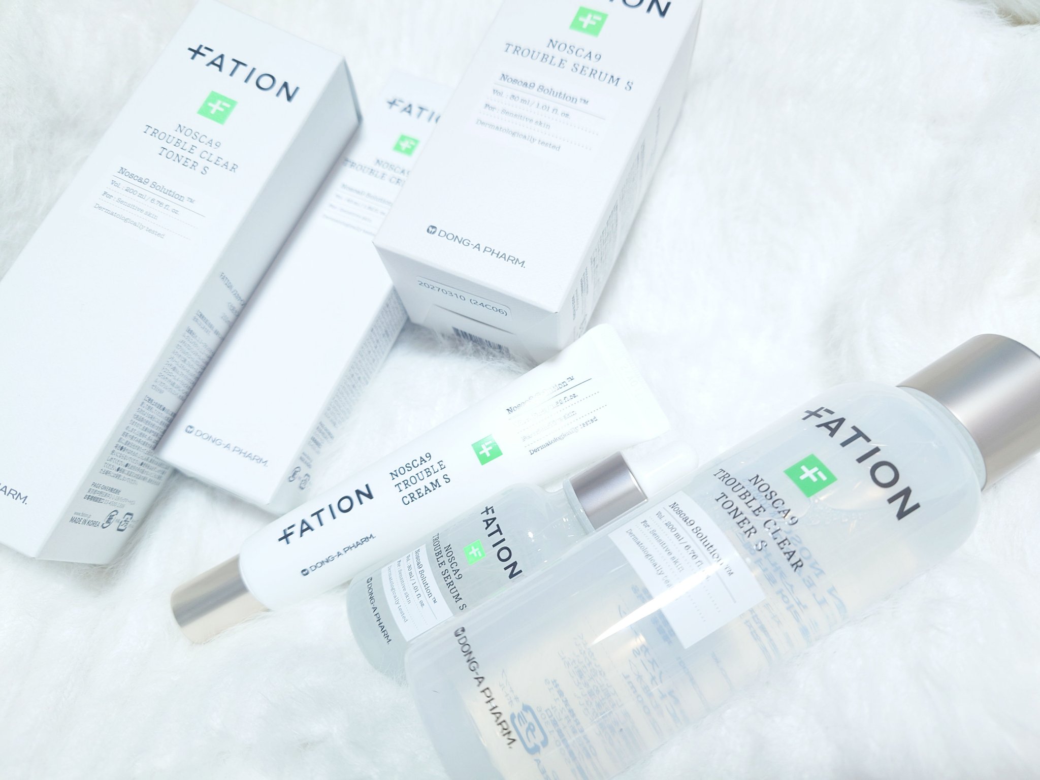 ノスカナイントラブルセラムS/FATION/美容液を使ったクチコミ（1枚目）