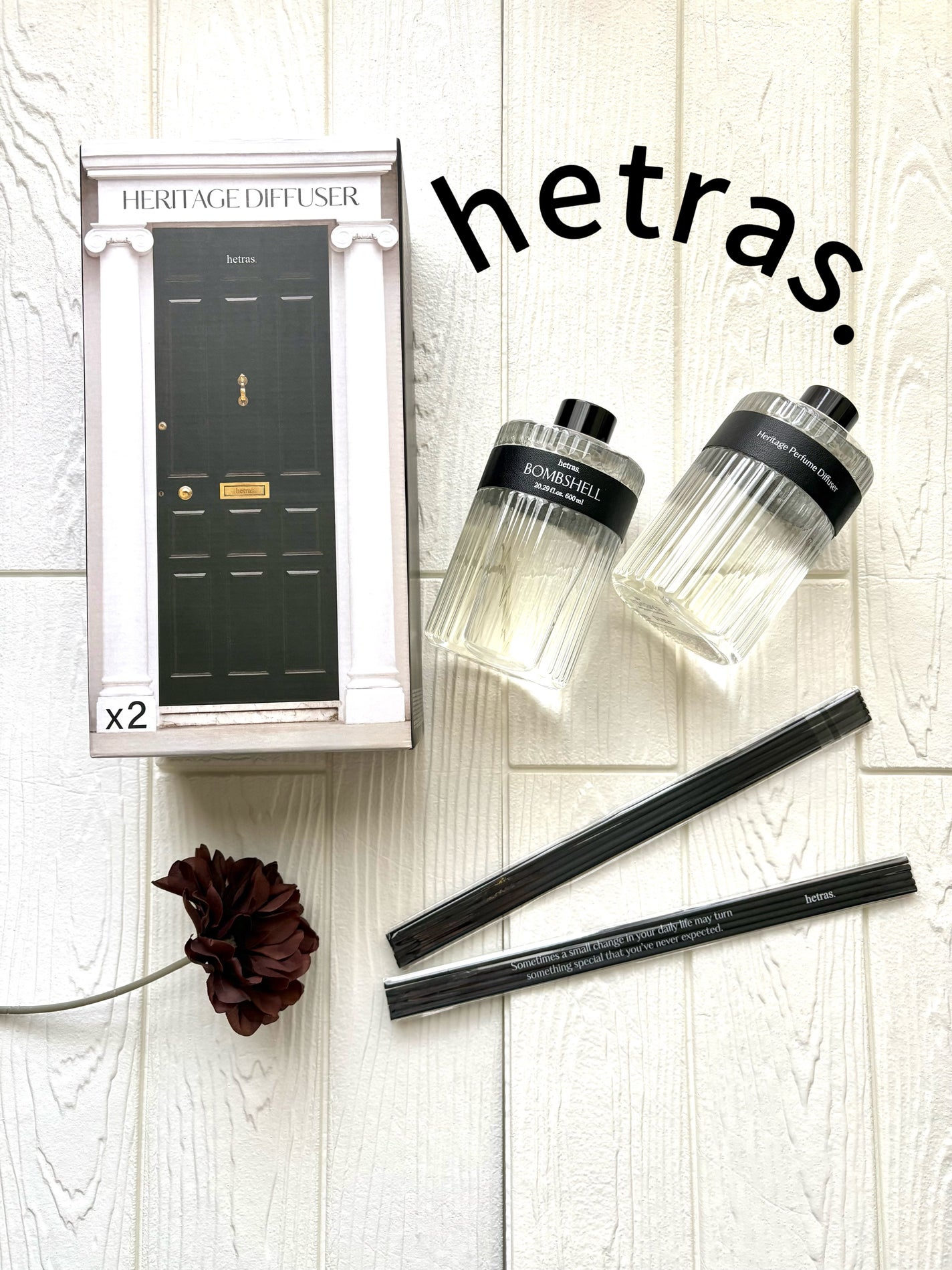 ヘリテージディフューザー/hetras/ルームフレグランスを使ったクチコミ(1枚目)