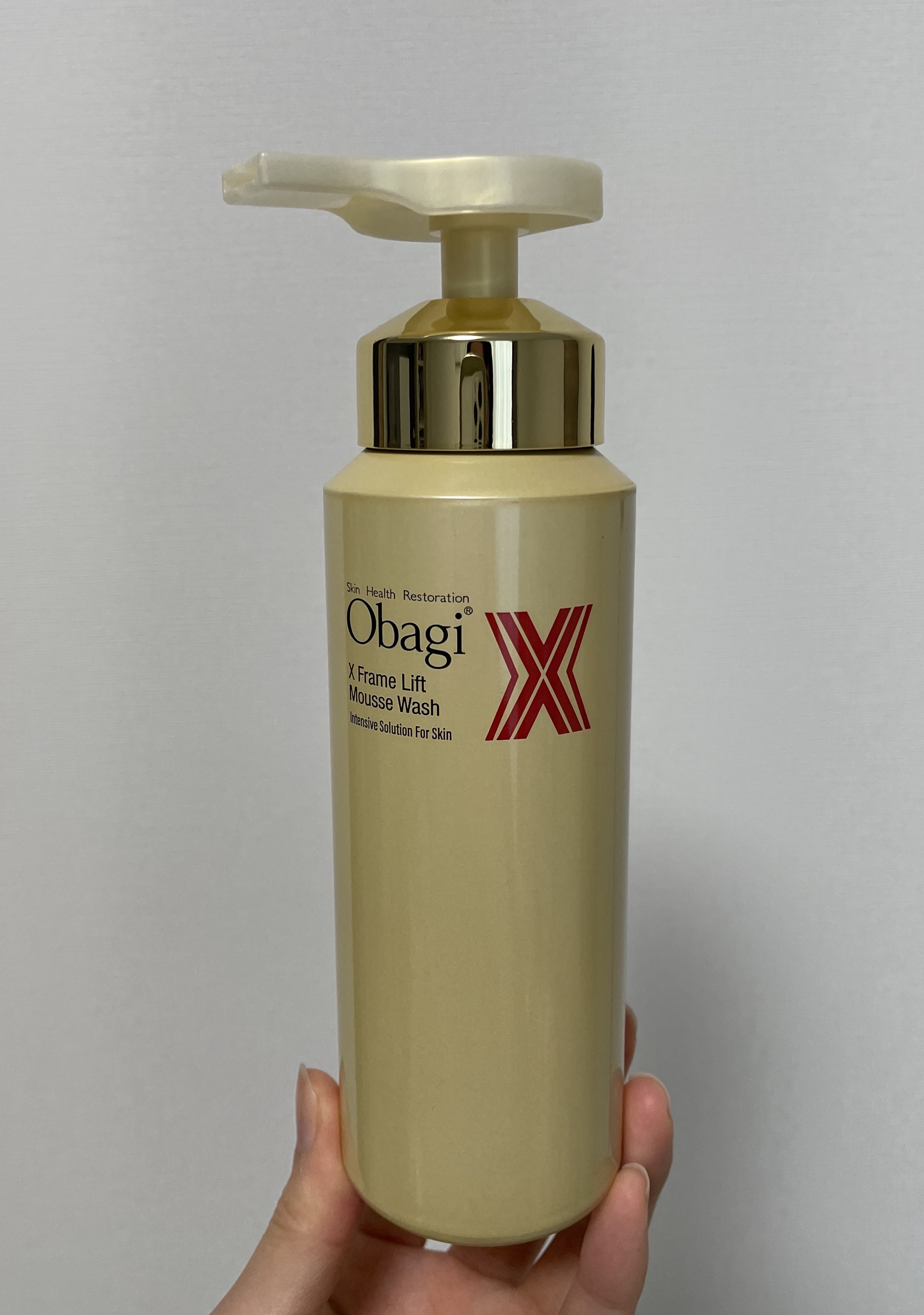 オバジX フレームリフトムースウォッシュ/オバジ/泡洗顔を使ったクチコミ（1枚目）