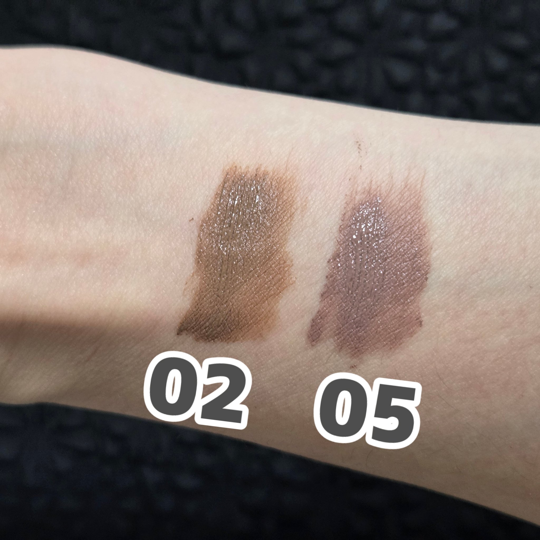 ハンオールブロウカラ/rom&nd/眉マスカラを使ったクチコミ（3枚目）