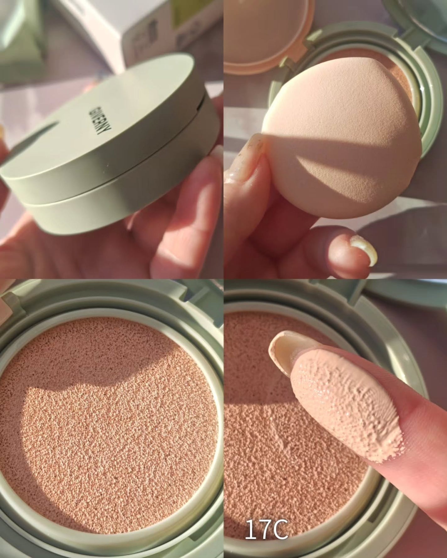 ジヴェルニー 密着カバークッション/GIVERNY/クッションファンデーションを使ったクチコミ(7枚目)