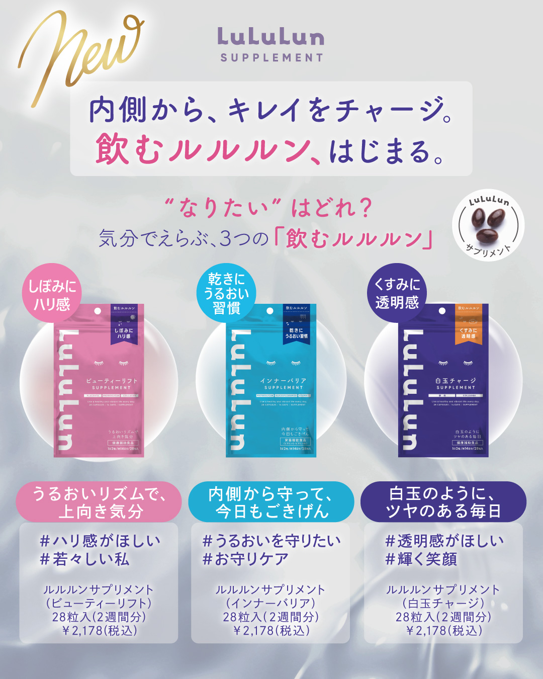 ルルルンサプリメント（ビューティーリフト）/ルルルン/美容サプリメントを使ったクチコミ（2枚目）