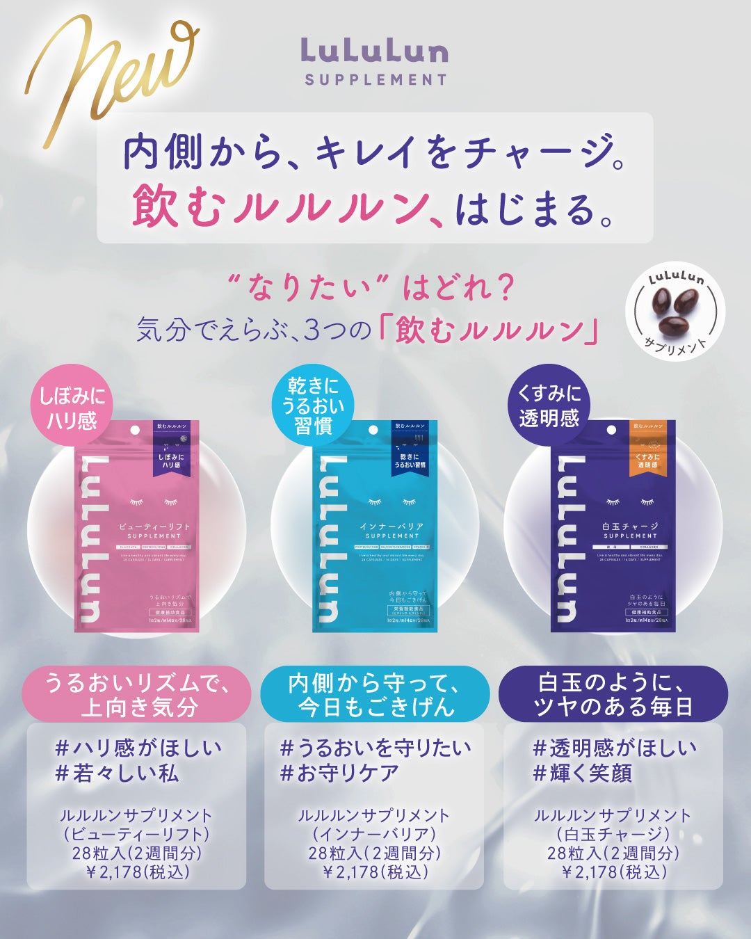 ルルルンサプリメント(ビューティーリフト)/ルルルン/美容サプリメントを使ったクチコミ(2枚目)