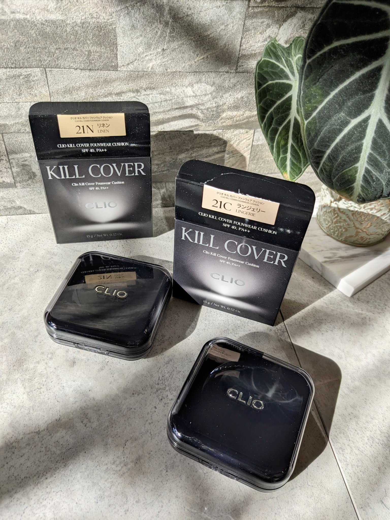 キル カバー ファンウェア クッション/CLIO/クッションファンデーションを使ったクチコミ（2枚目）