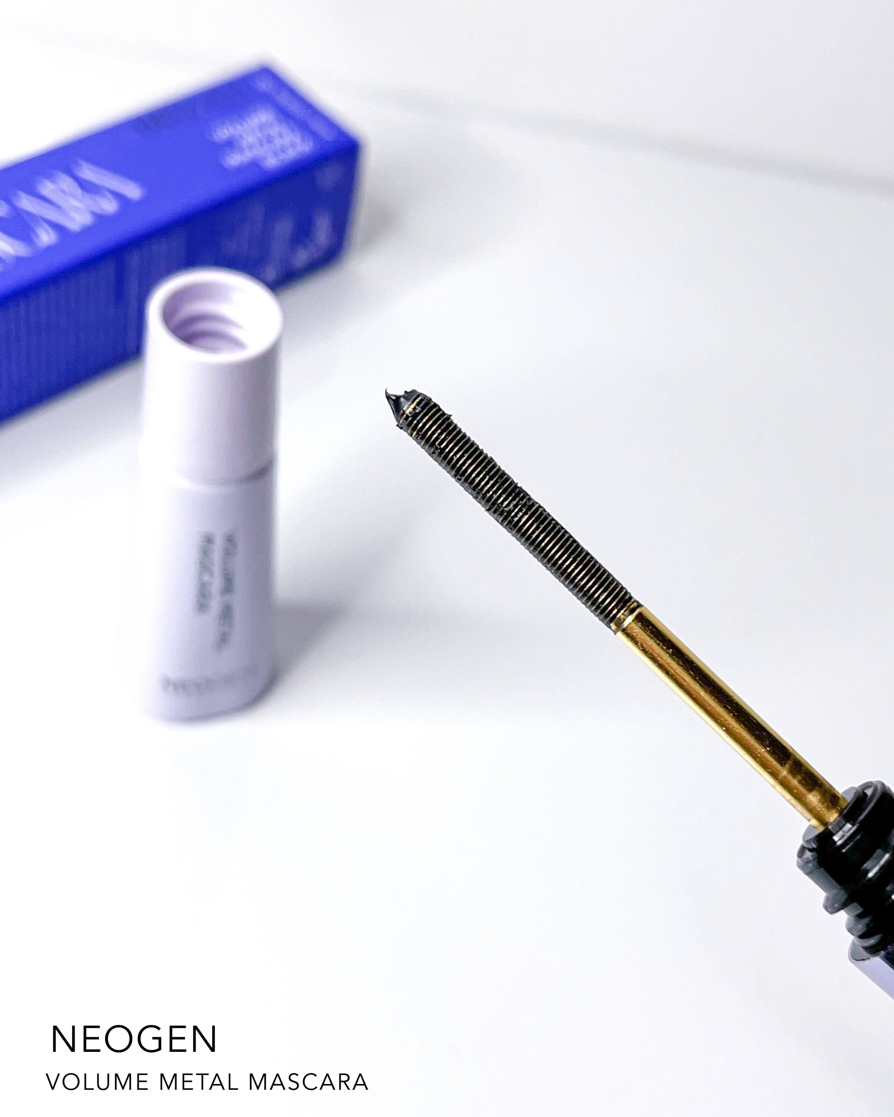 ボリュームメタルマスカラ/NEOGEN/マスカラを使ったクチコミ（2枚目）