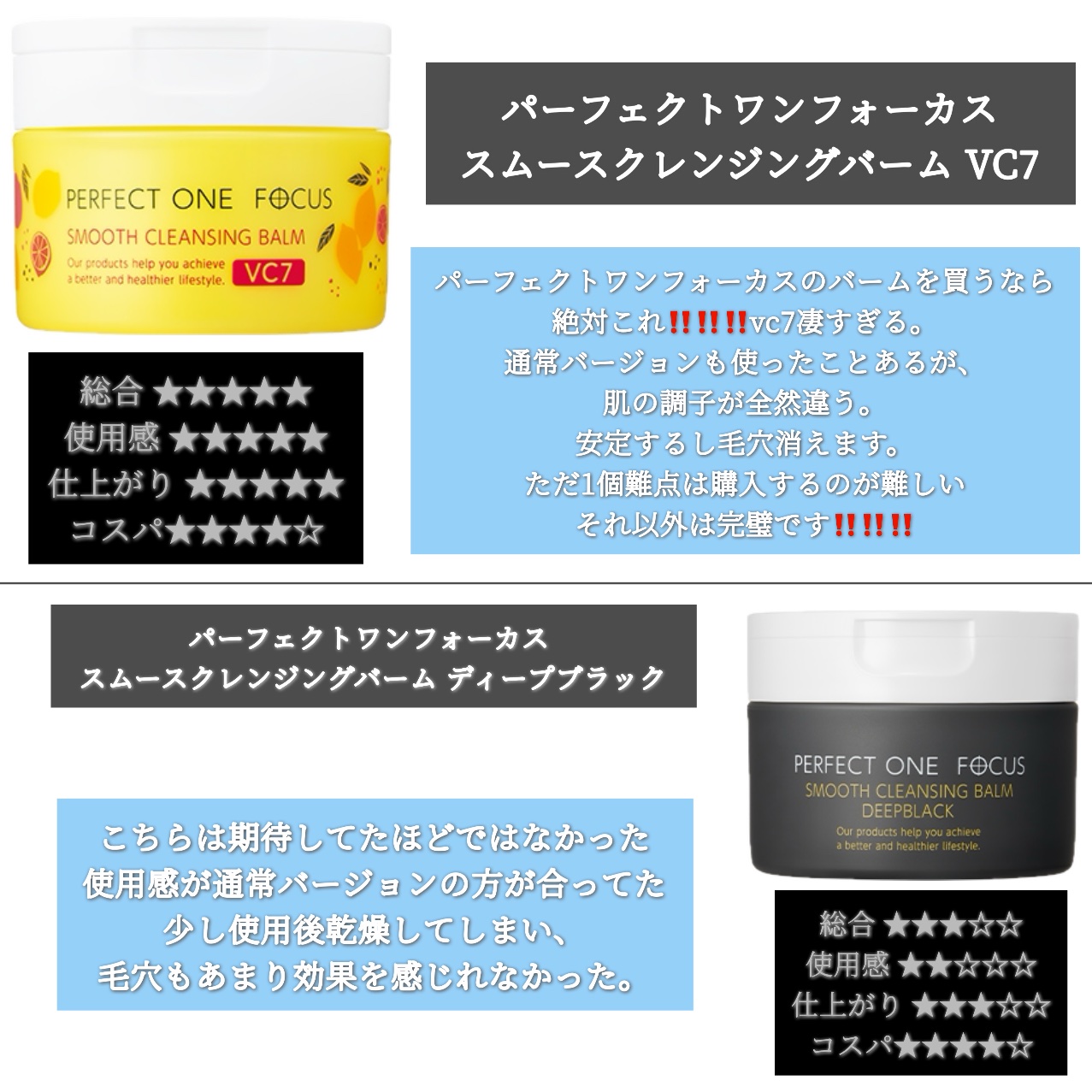 パーフェクトワンフォーカス スムースクレンジングバーム ディープブラック/PERFECT ONE  FOCUS/クレンジングバームを使ったクチコミ（3枚目）