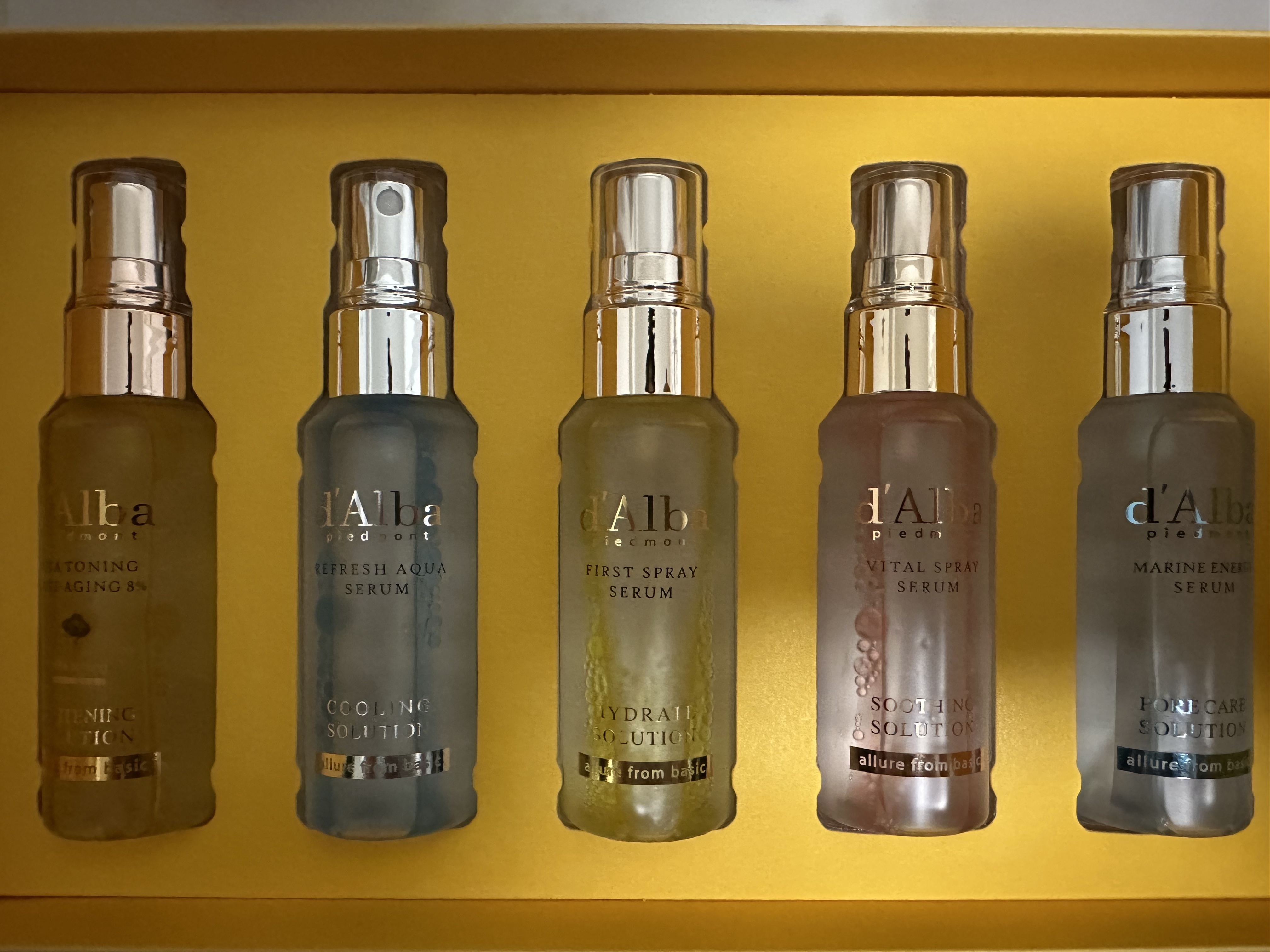 ダルバ ホワイトトリュフファーストスプレーセラム/ダルバ/ミスト状化粧水を使ったクチコミ（2枚目）