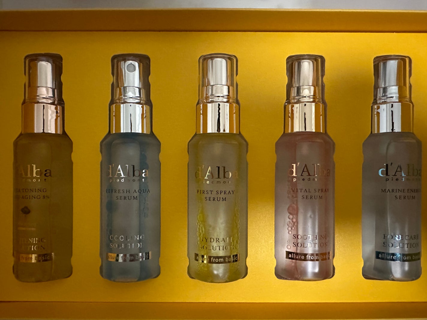 ダルバ ホワイトトリュフファーストスプレーセラム/ダルバ/ミスト状化粧水を使ったクチコミ(2枚目)