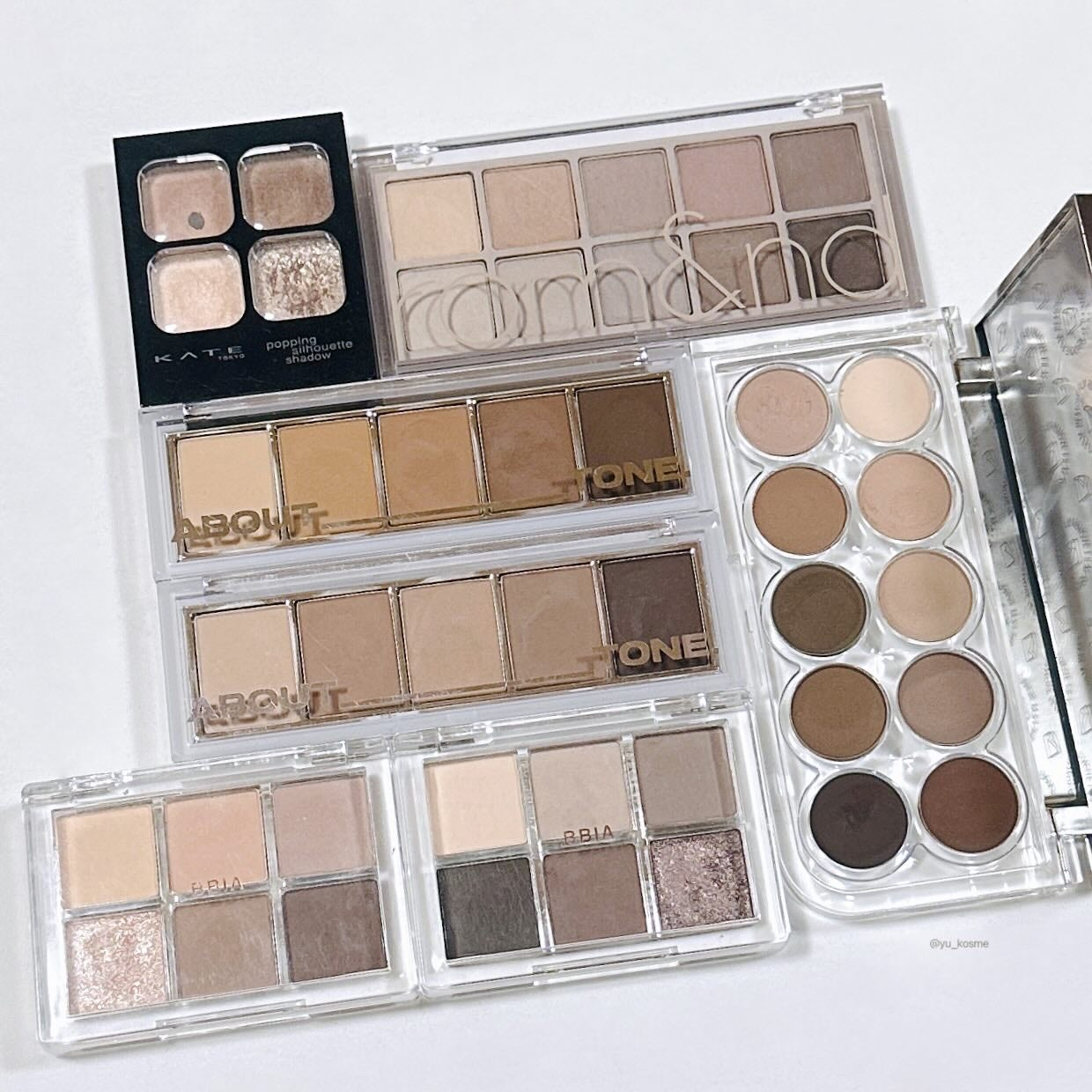 ベターザンパレット/rom&nd/アイシャドウパレットを使ったクチコミ(7枚目)