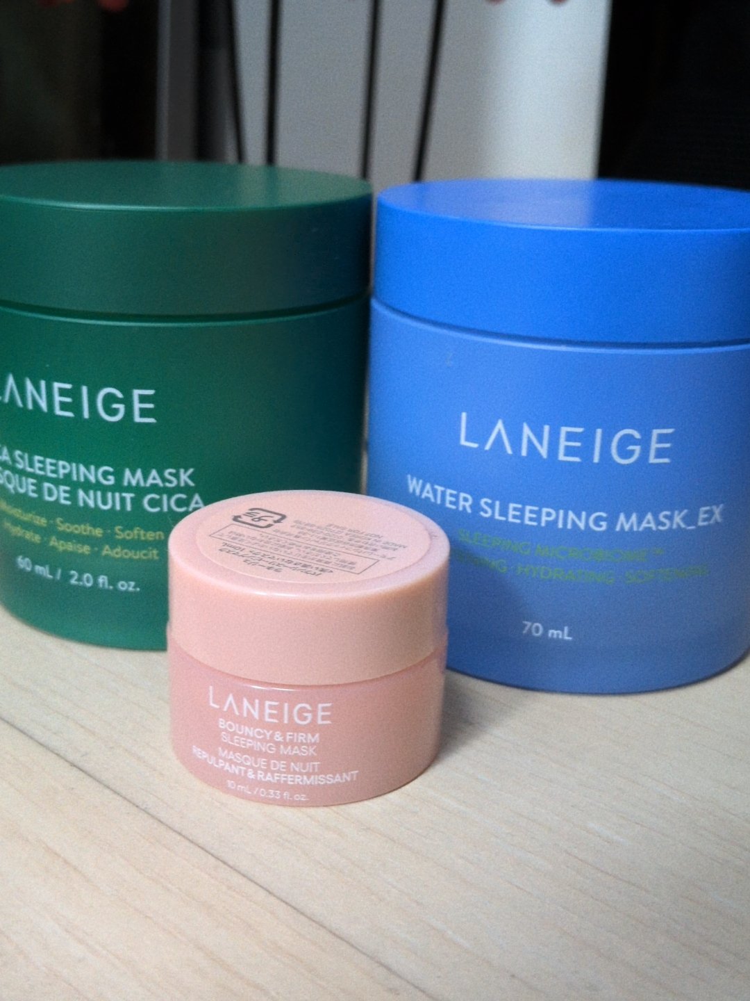 バウンシースリーピングマスク/LANEIGE/フェイスクリームを使ったクチコミ（1枚目）