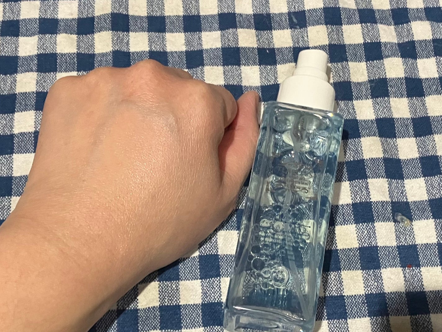 パヒュームヘア&ボディミスト コットンブルーメロウティー/TEABLESS/ヘアミストを使ったクチコミ(6枚目)