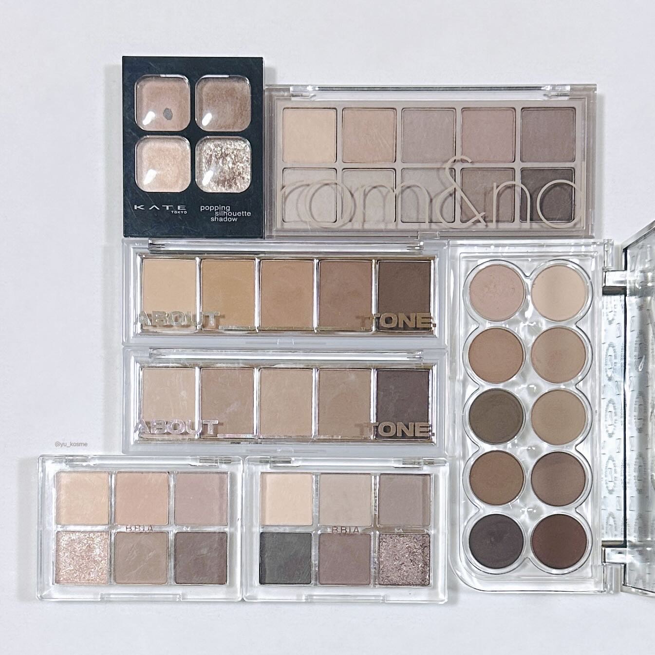 ベターザンパレット/rom&nd/アイシャドウパレットを使ったクチコミ（1枚目）