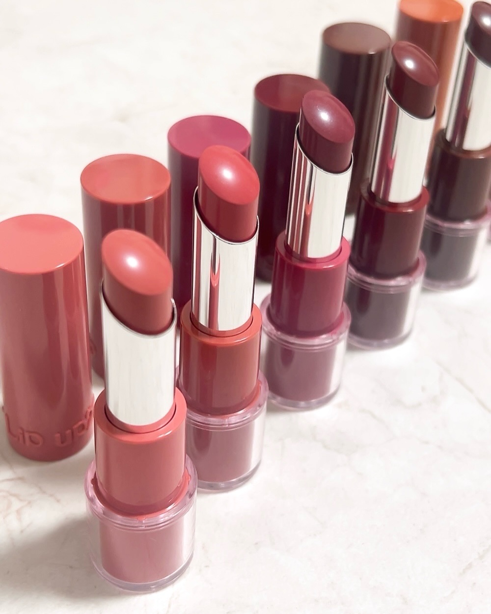 ハグマイリップ　カラーロックプランピーバーム/up2me/口紅を使ったクチコミ（3枚目）