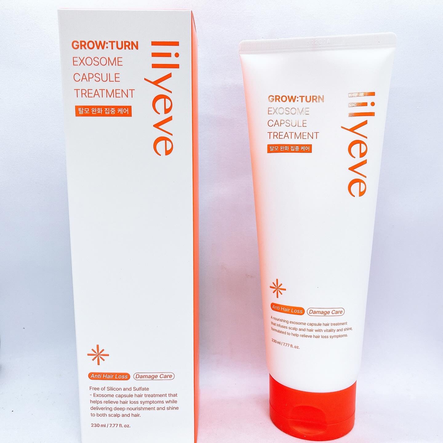 グローターン エクソソーム カプセル トリートメン/リリーイブ/洗い流すヘアトリートメントを使ったクチコミ（1枚目）