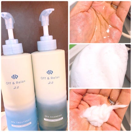 OR スパ・シャンプー フラッフィーリフレッシュ/トリートメント フラッフィーリフレッシュ/Off&Relax/市販シャンプーを使ったクチコミ(2枚目)