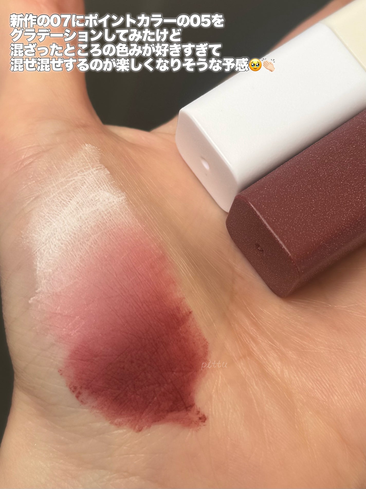 ブラーティント/A.chi/リップティントを使ったクチコミ(4枚目)