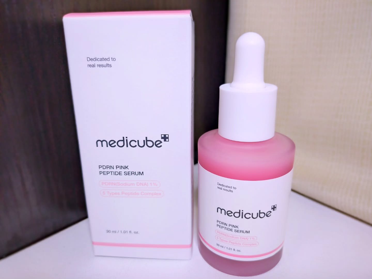 PDRNピンクアンプル PDRN 10,000ppm配合/MEDICUBE/美容液を使ったクチコミ（1枚目）