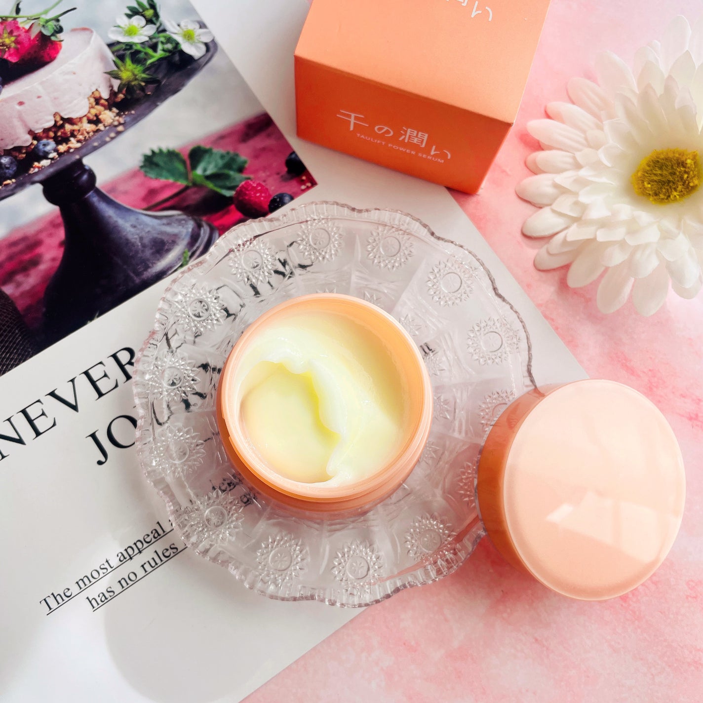 タウリフトパワーセラム/千の潤い/美容液を使ったクチコミ(3枚目)