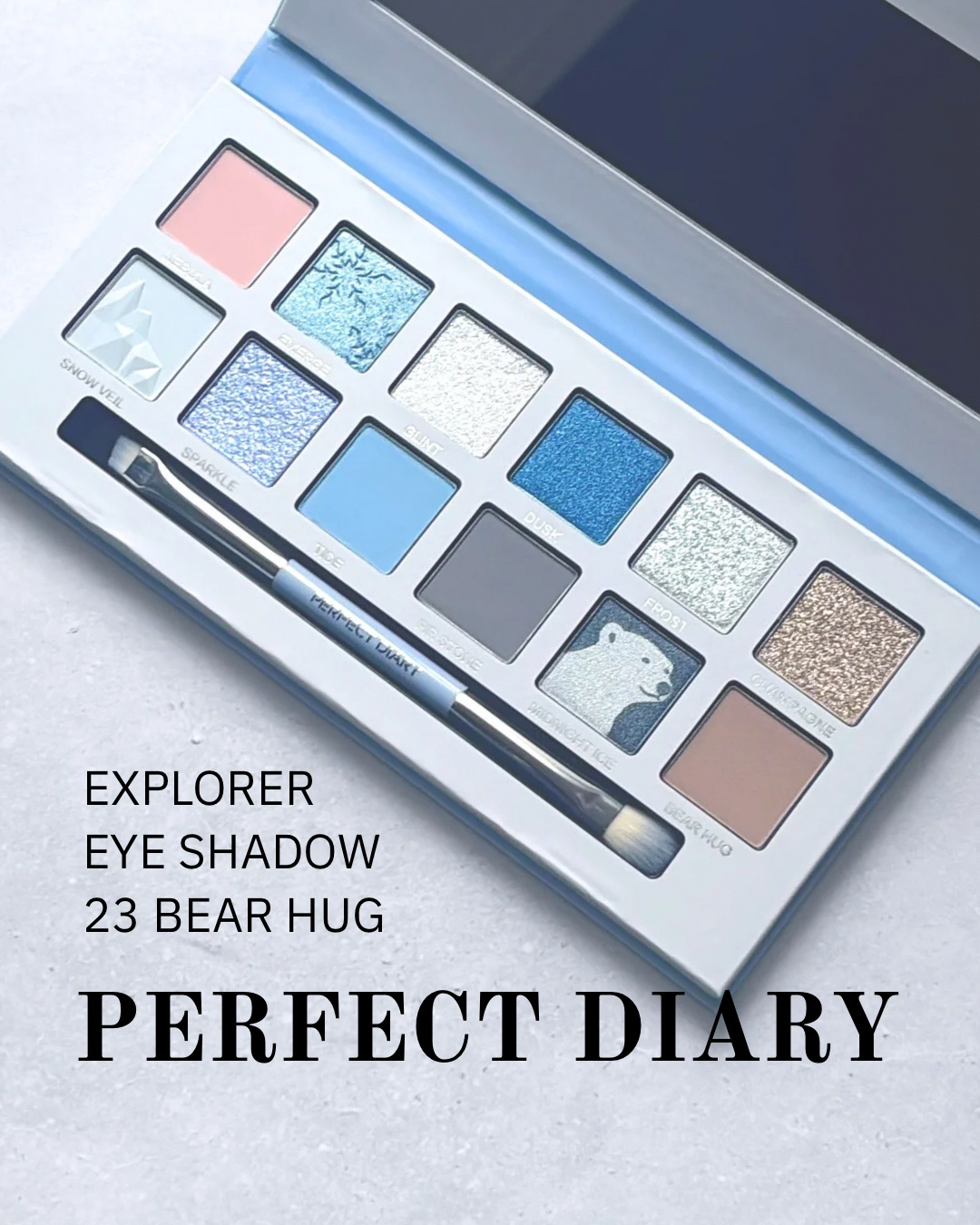 エクスプローラ12色 動物アイシャドウパレット/PERFECT DIARY/アイシャドウパレットを使ったクチコミ（1枚目）