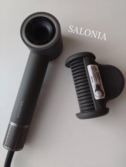 サロニア スムースシャインスマートドライヤー/SALONIA/ドライヤーを使ったクチコミ(1枚目)