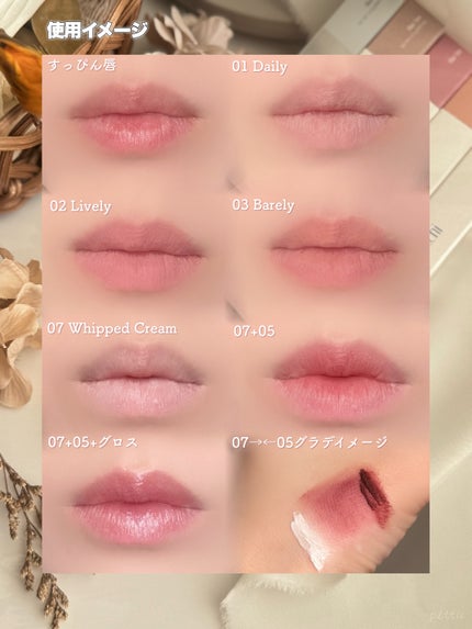 ブラーティント/A.chi/リップティントを使ったクチコミ(6枚目)