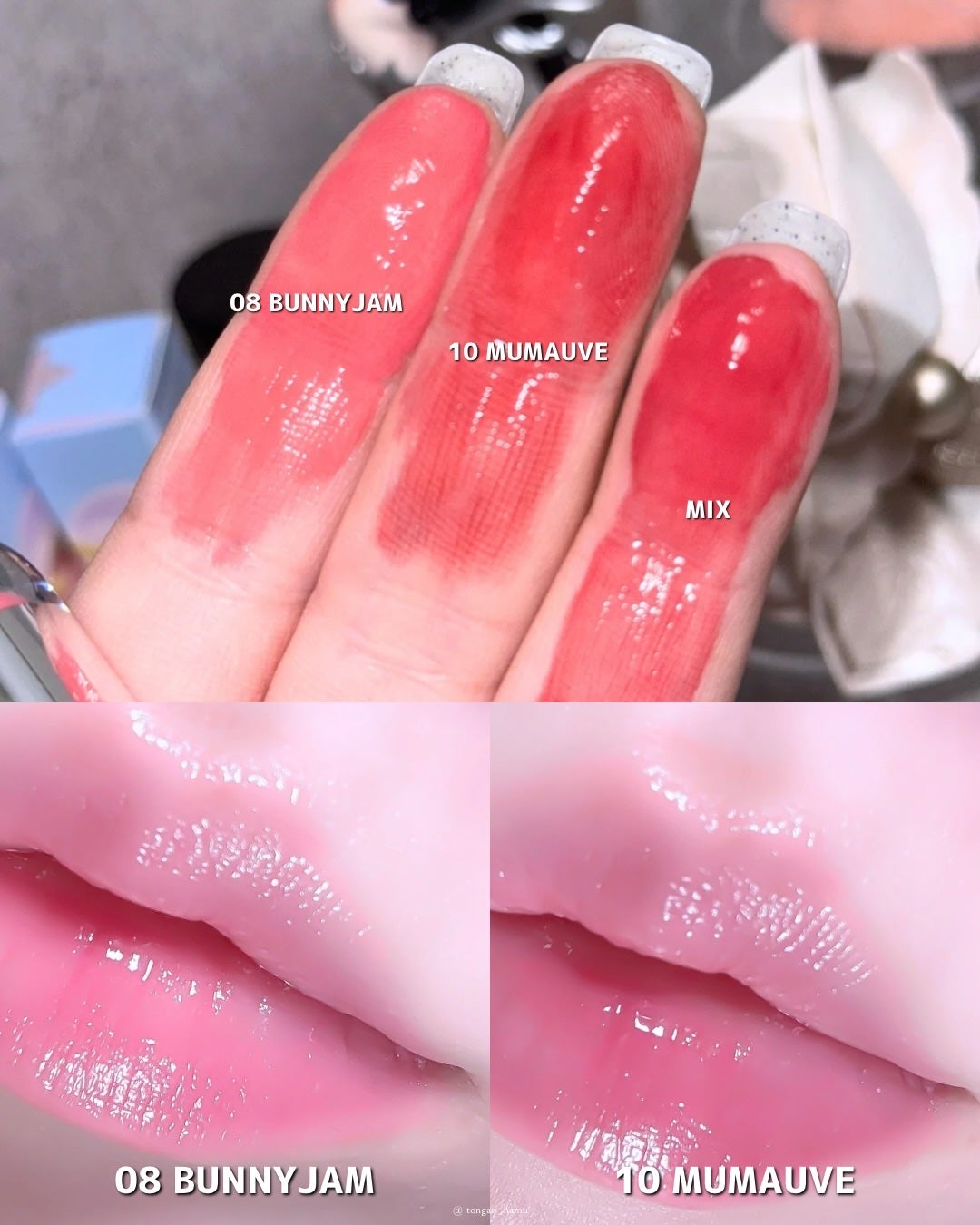 スレインハイパーグロウ/oiad/口紅を使ったクチコミ(3枚目)