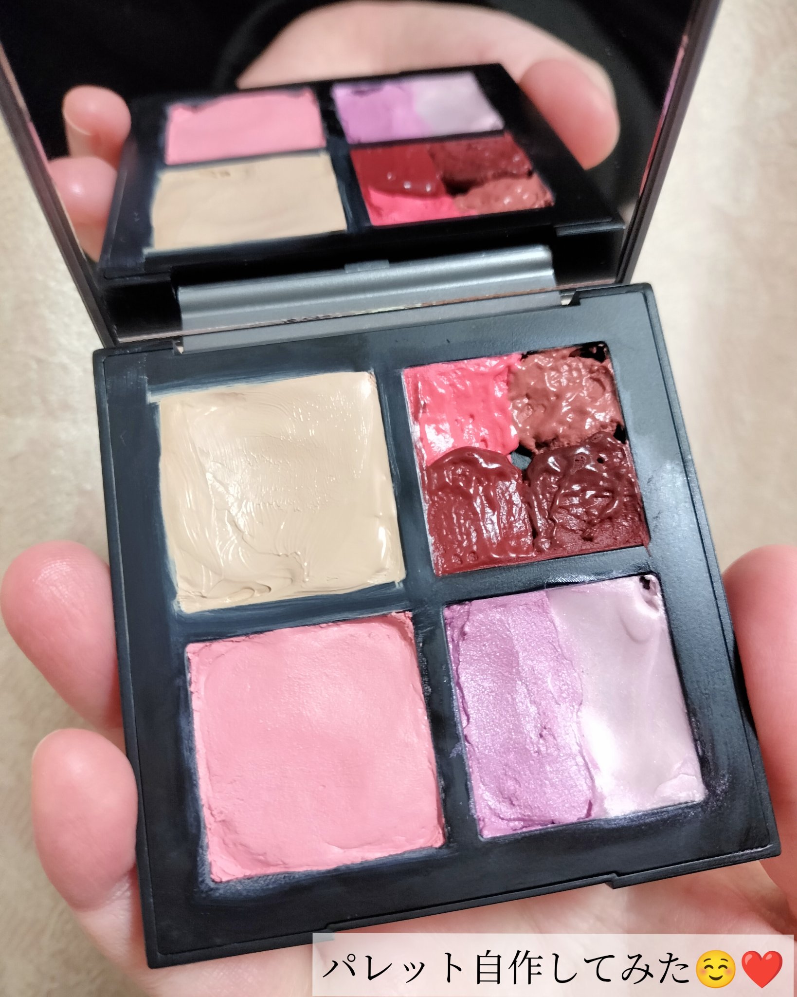 クリームチーク(パールタイプ)/キャンメイク/ジェル・クリームチークを使ったクチコミ（2枚目）