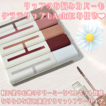 ブラーティント/A.chi/リップティントを使ったクチコミ(2枚目)