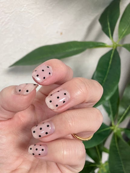 セミキュアジェルネイル(ハンド)/ohora/ネイルシールを使ったクチコミ(1枚目)