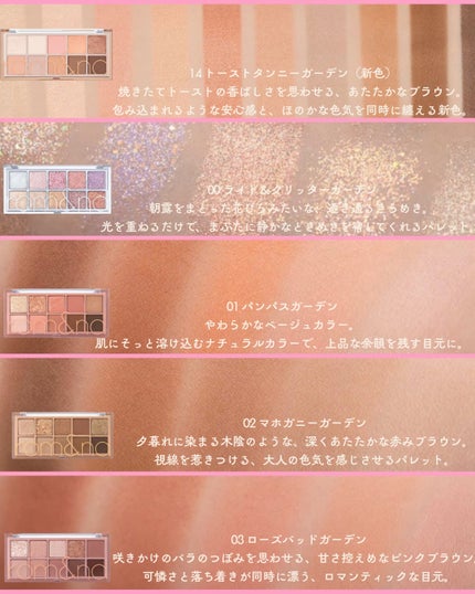 ベターザンパレット/rom&nd/アイシャドウパレットを使ったクチコミ(2枚目)