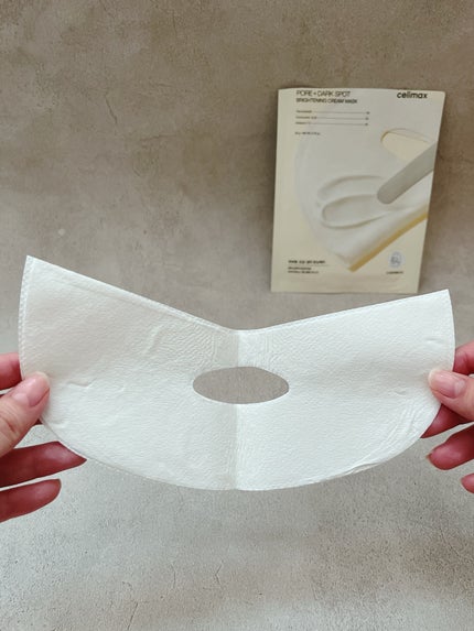 ポアブライトニングシミケアクリームラッピングパック/celimax/シートマスク・パックを使ったクチコミ(6枚目)