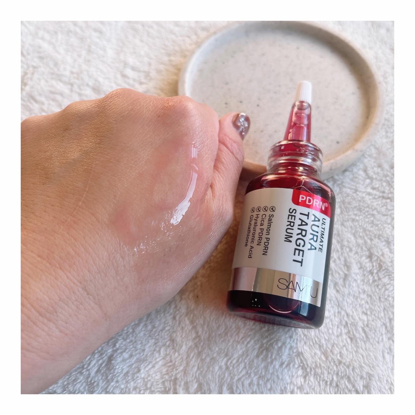 PDRNアルティメットオーラターゲットセラム/SAM'U/美容液を使ったクチコミ（3枚目）