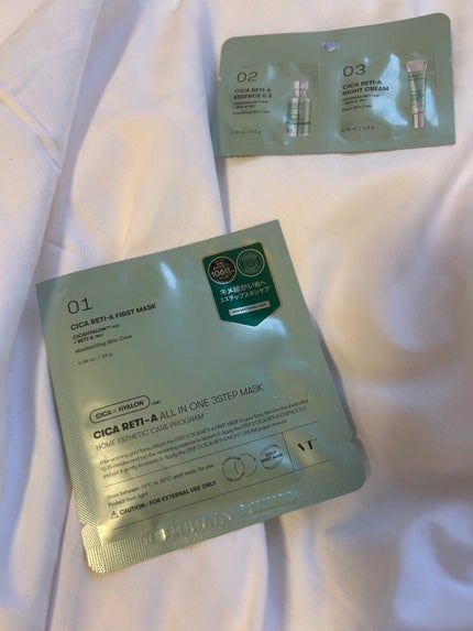 シカ レチA オールインワン 3ステップ マスク (1EA)/VT/その他スキンケアを使ったクチコミ(5枚目)