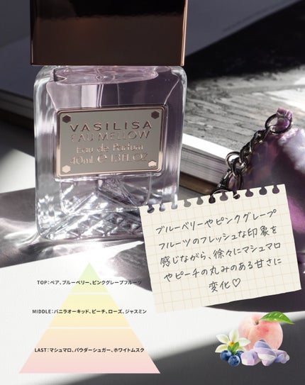 ヴァシリーサ オー メロウ オードパルファム/ヴァシリーサ/香水(レディース)を使ったクチコミ(3枚目)