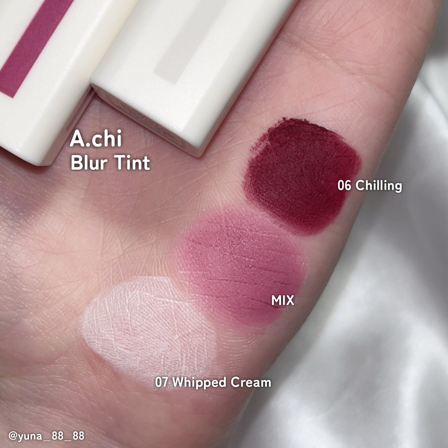 ブラーティント/A.chi/リップティントを使ったクチコミ(6枚目)